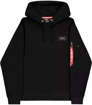 Alpha Industries Mirror Sweatshirt (178318MC-03) grau/dunkelrot/schwarz/weiß