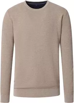 CASAMODA Strickpullover Uni Regular Fit (21856691) beige