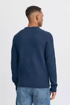 Blend BHBasim Strickpullover marineblau