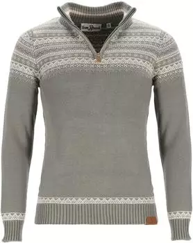 tomBrook tomBrook Troyer Strickpullover (80895) grau-grün