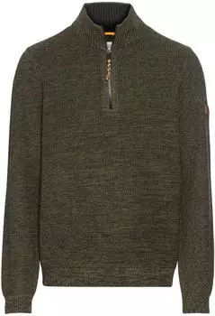 Camel Active Stricktroyer aus Baumwollmix (409530-4K06) dunkelgrün