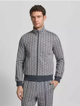 Lacoste Sweatshirt mit Paris-Jacquard-Monogramm (SH1368-00) offwhite