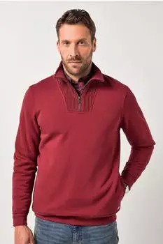 JP 1880 Hoodie Vintage Look rot