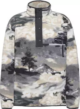 Columbia Helvetia II Half Snap Fleece with Print (2098461) shark/reaming