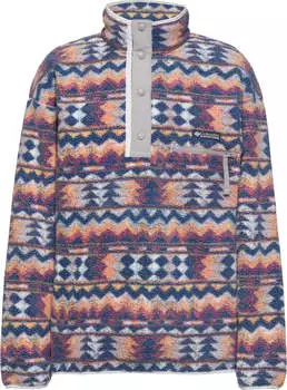 Columbia Helvetia II Half Snap Fleece with Print (2098461) Sea Salt Retrotree