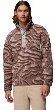 Columbia Helvetia II Half Snap Fleece with Print (2098461) Iron/topoglitch