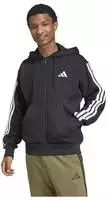 adidas Essentials 3-Streifen Sweatjacke Herren JD1870 - black/white 4XL