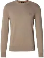 BOSS ORANGE Strickpullover "Kanovano Cotton Cashmere" mit Rundhalsausschnitt