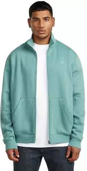 G-Star Premium Core Kapuzen-Sweatshirt mit Rei&szlig;verschluss (D29292-C235-H868) mineral blau