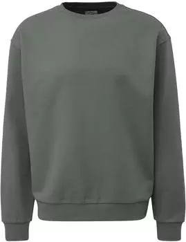 s.Oliver Sweatshirt mit Logostickerei (2141652) graphit/grau