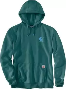 Carhartt Signature Logo Midweight Sweatshirt (107064) transformative teal heather/blau/t&uuml;rkis