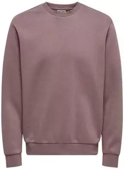 Only & Sons Onsceres Life Crew Neck Noos (22018683) mauve
