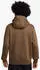 Nike Club Fleece Hoodie (FN3859) mosswood brown/white