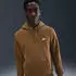 Nike Club Fleece Hoodie (FN3859) mosswood brown/white