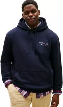 Tommy Hilfiger Reg Entry Graphic Hoodie (MW0MW42995) desert sky