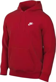 Nike Club Fleece Hoodie (FN3866-657) university red/white