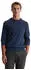 Marc O'Polo Lambswool-Rundhals-Pullover regular aus Schurwolle-Baumwolle-Mix (29951609) schwarz navy