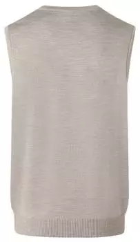 Maerz Pullunder (460000) iced latte – Maerz Pullunder (460000) iced latte – Zeitloser V-Ausschnitt für vielseitige Looks