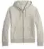 Polo Ralph Lauren Sweat à capuche zippé en molleton bouclé Hoodie (710881517513) graumeliert