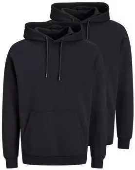 Jack & Jones JJEBRADLEY SWEAT HOOD NOOS (12249340) schwarz