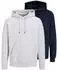 Jack & Jones JJEBRADLEY SWEAT HOOD NOOS (12249340) hellgrau