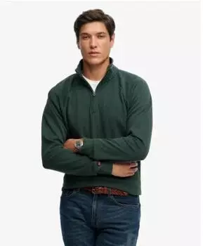 Superdry Essential Logo Half Zip Sweatshirt (M2014309A) grün