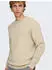 Only & Sons ONSDAVE REG LS Crew Neck Knit NOOS Strickpullover Regular Fit (28658348) silver lining detail:cloud dancer/greige
