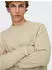 Only & Sons ONSDAVE REG LS Crew Neck Knit NOOS Strickpullover Regular Fit (28658348) silver lining detail:cloud dancer/greige