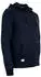 U.S. Polo Assn. Diagonal Fleece Carbon Finish Zip Hoodie Sweatjacke dunkelblau