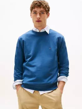 Tommy Hilfiger Essential Cotton Crewneck Sweater Regular Fit (42216837) aegean sea