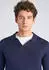 Lindbergh Pullover Slim Fit (38907133) blue moon mix