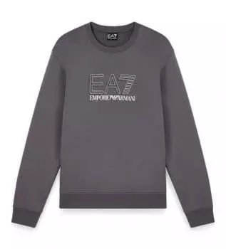 Emporio Armani Train Logo Series Sweatshirt (7M001322_AF10377) smoked pearl