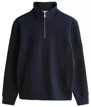 Next Fashion Sweatshirt mit 1/4-Reißverschluss (W9302507) navy