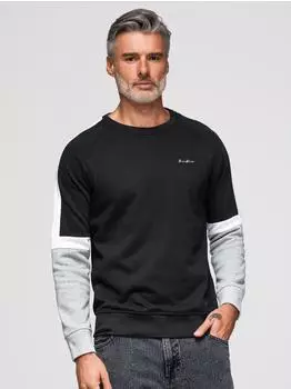 Ombre Sidibeh Sweatshirt ohne Verschluss schwarz