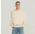 G-Star 90s Logo Sweatshirt Weiß whitebait D28845-E553-1603