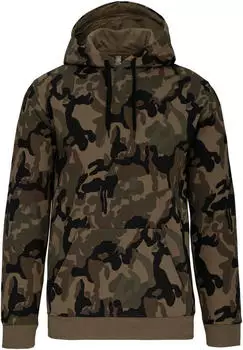 Kariban UNI Hoodie Kapuzen Sweater (K476) olive camouflage