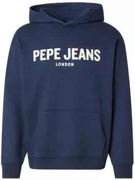 Pepe Jeans Hoodie Sweatshirt Regular Fit navy/naturweiß