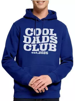 spreadshirt Cool Dads Club Est. 2026 Premium Hoodie royalblau