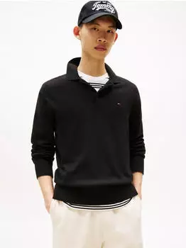Tommy Hilfiger Slim Essential Polo SWTR EXT (DM0DM20304) schwarz