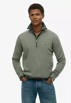 Superdry Pullover Slim Fit Melange (M6110690A) lilypad grün marl
