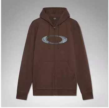 Oakley New Ellipse Zip Hoodie (FOA406465) cocoa brown