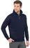 Trigema Sweatshirt mit Reißverschluss Classic Fit (413043) navy