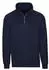 Trigema Sweatshirt mit Reißverschluss Classic Fit (413043) navy