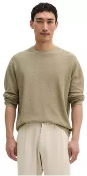 Marc O'Polo Rundhalspullover aus Kaschmir charleston gray