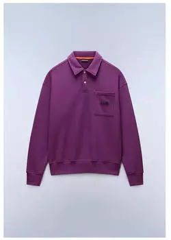 Napapijri Mirrat Jersey-Poloshirt (NP0A4H47-VAA) purple pass