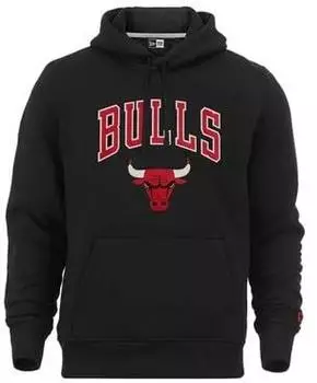 New Era NBA Regular Hoody Sweatshirt rot/schwarz/wei&szlig;