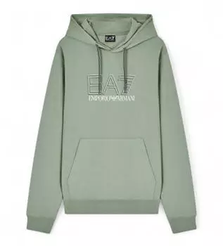 Emporio Armani Train Visibility Overhead Hoodie (7M001313_AF13512) green bay