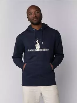 watapparel Mountains & Moon Sweatshirt french navy