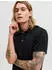Jack & Jones JJEEMIL KNIT CABLE POLO SS LN Polokragenpullover (12288259) schwarz