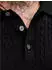 Jack & Jones JJEEMIL KNIT CABLE POLO SS LN Polokragenpullover (12288259) schwarz